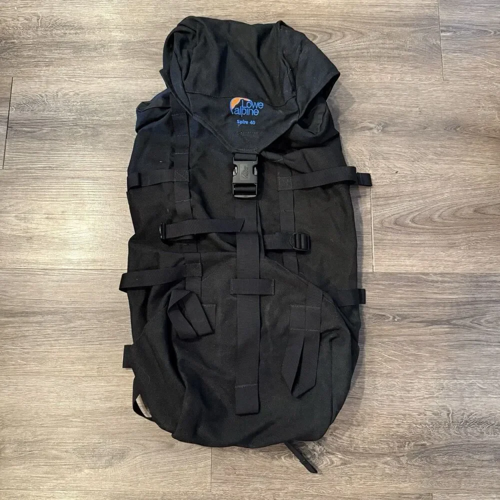 Lowe Alpine Spire 40 Backpack Black Adult Hiking Camping #2